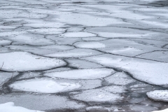 Ice Disks on Georgian Bay