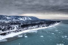 Georgian Bay with Alpine in the distance